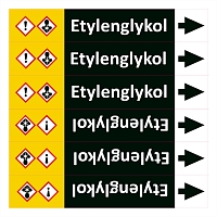 Značení potrubí ISO 20560, etylenglykol